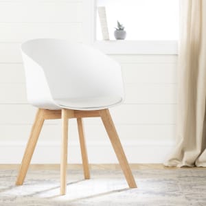 Flam - Chair with Wooden Legs Flam - Chair with Wooden Legs