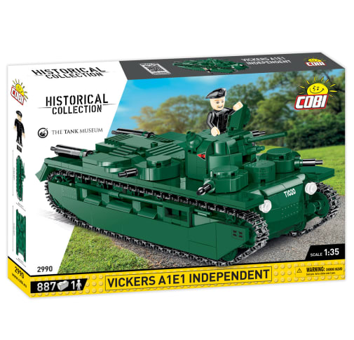 COBI Vickers A1E1 Independent Tank - 886 pieces (Historical Collection Great War)