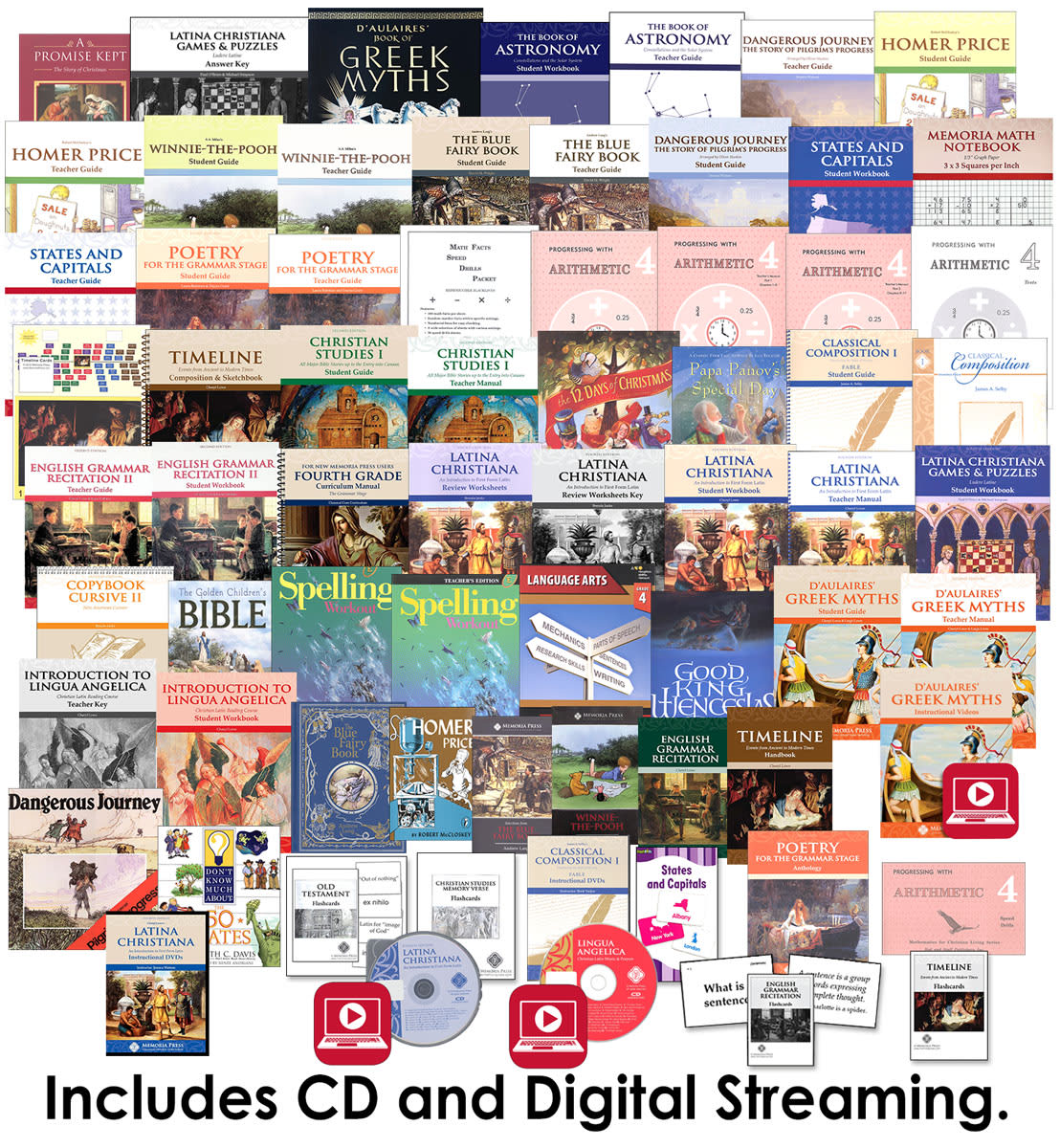 Memoria Press Curr 4th Gr. Pkg for New Users