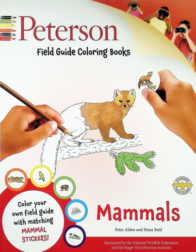 Peterson Field Guide Color-in Book: Mammals