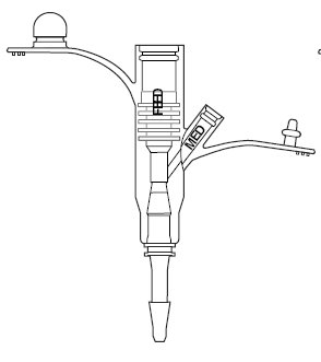 MIC Universal Feeding Adapter, 24 Fr. MK 548046