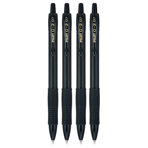 G2 Edge Fine Point Pen - Black (4 pack)