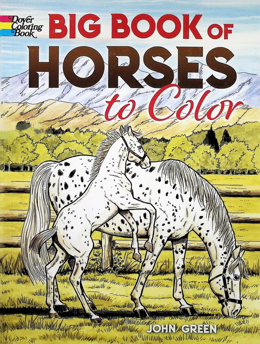 Big Book of Horses Coloring Book