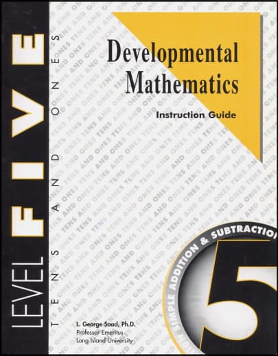Developmental Math Level 5 Instruction Guide