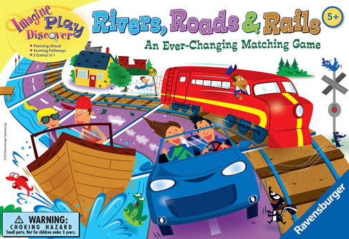 Ravensburger Rivers, Roads, & Rails Game