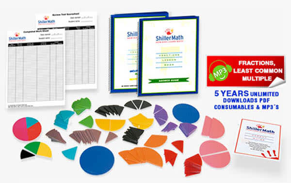 Shiller Math Fractions Kit
