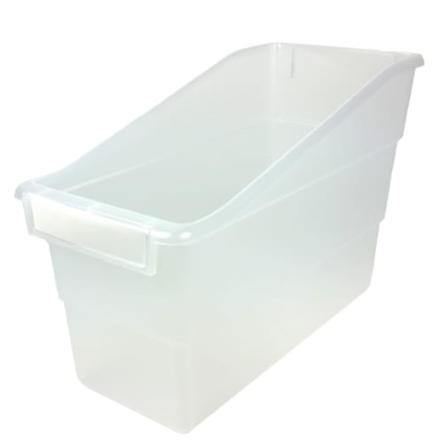 Tattle Shelf File - Clear