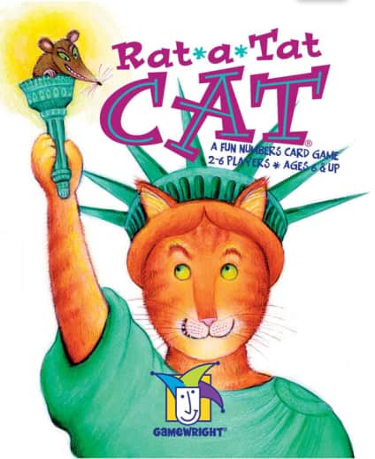 Rat-A-Tat Cat: A Fun Numbers and Card Game | Gamewright