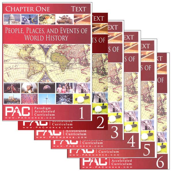 World History Text Package (Chapters 1-6)