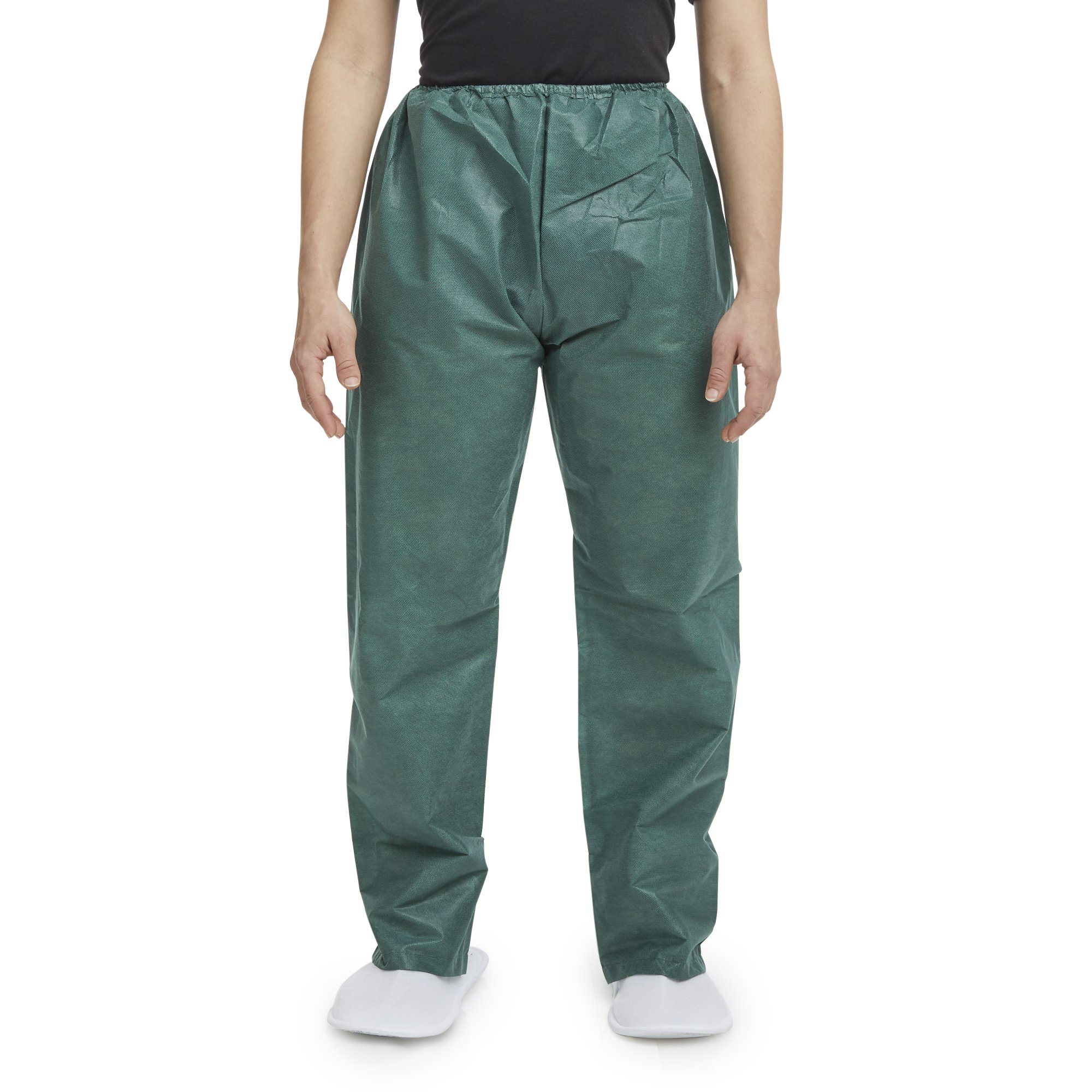 Disposable Scrub Pants, Dark Green, Small MK 1177395