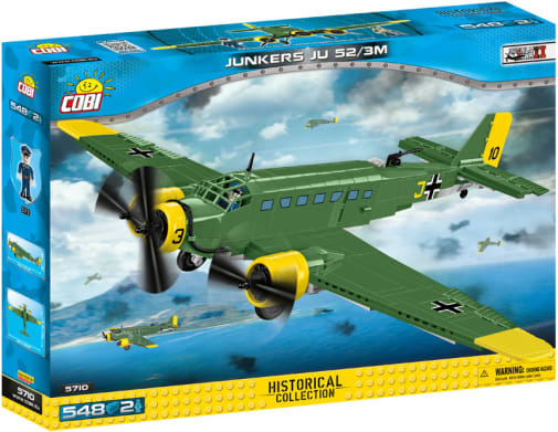 COBI Junkers Ju 52/3m Transport Aircraft (Unternehmen Merkur - Crete 1942) - 548 pieces (Small Army World War II)
