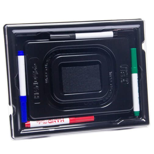 HandMoto Board with 4 Pens & Felt Eraser
