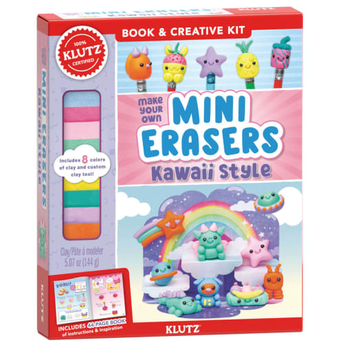 Klutz Make Your Own Mini Erasers Kawaii Style