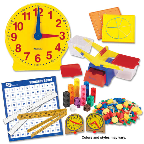 Manipulative Kit 1 (Plastic Pattern Block Upgrade, Optional Items)