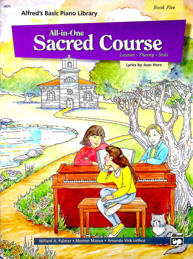 Alfred's Basic All-in-One Sacred Course Book 5