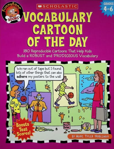 Vocabulary Cartoon of the Day (Grades 4-6)