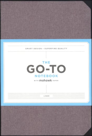 Go-To Notebook Gray - Lined