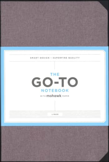 Go-To Notebook Gray - Lined