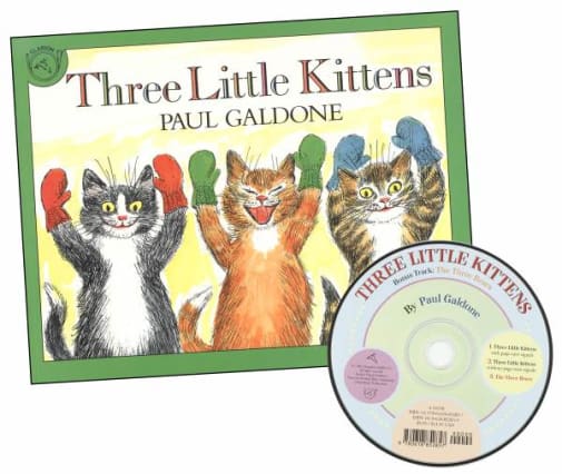 Three Little Kittens Book & CD