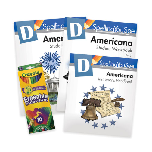 Spelling You See Level D: Americana Universal Set (old edition)