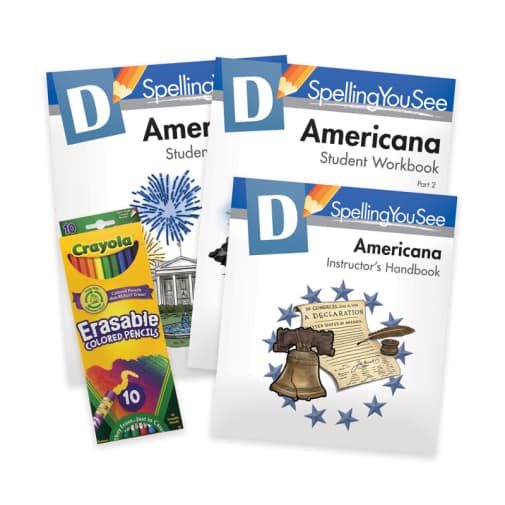 Spelling You See Level D: Americana Universal Set (old edition)
