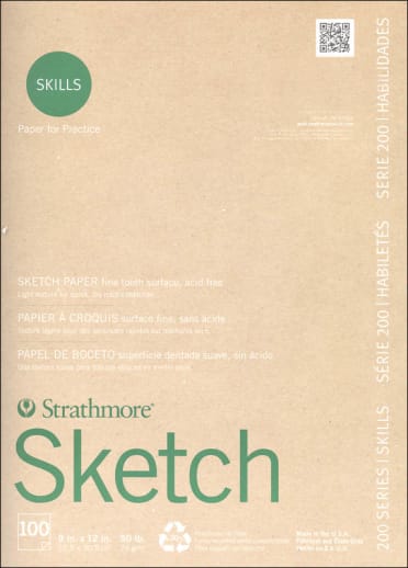 Strathmore Vision Sketch Pad 9" x 12" (110 sheets)