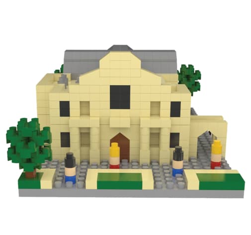 Mini Building Blocks: Alamo (376 pieces)