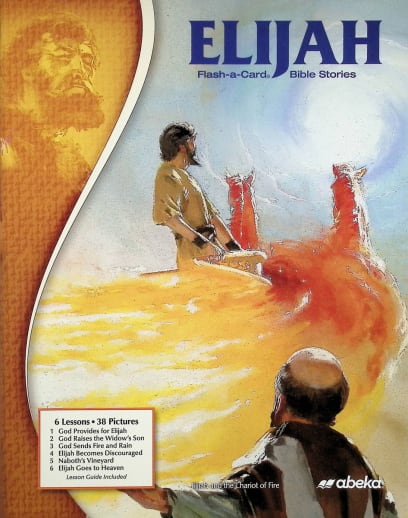 Abeka Elijah Flash-a-Card Bible Stories