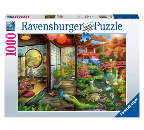 Ravensburger Kyoto Japanese Garden Teahouse Puzzle (1000 piece)
