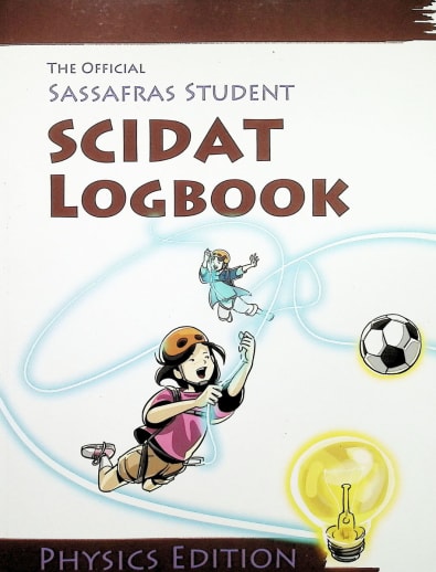 Official Sassafras Scidat Logbook: Physics Edition