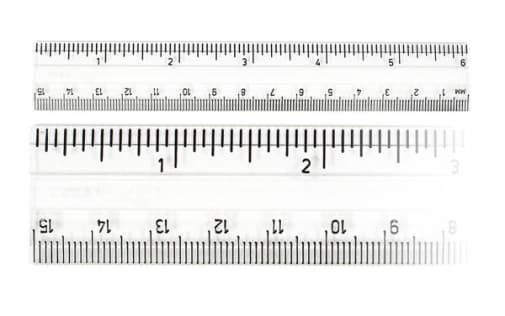 Ruler - Plastic - 6" (Clear)