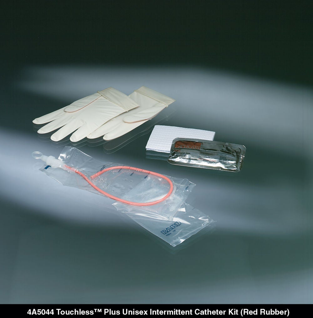 Touchless Plus Intermittent Catheter Kit, 12 Fr., Latex MK 227543