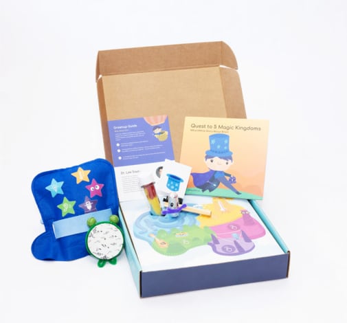 Quest to 5 Magic Kingdoms Set (MEandMine Story about Brain)