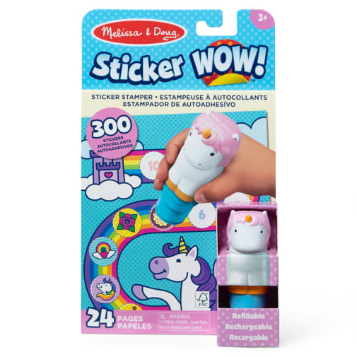 Melissa & Doug Sticker WOW! Unicorn with Book & Stickers