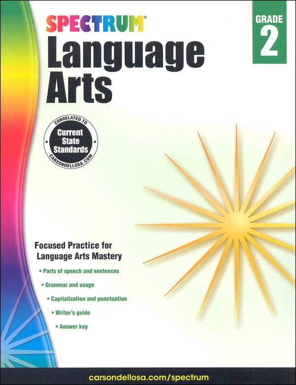 Spectrum Language Arts 2015 Grade 2