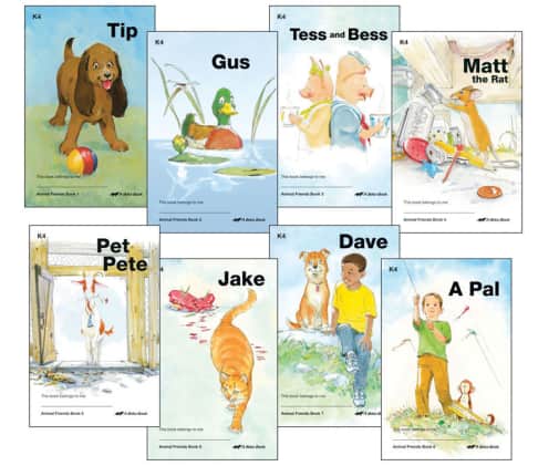 Abeka Animal Friends Books 1-8