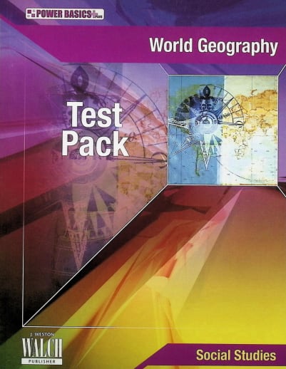 Power Basics: World Geography Test Pack & Answer Key