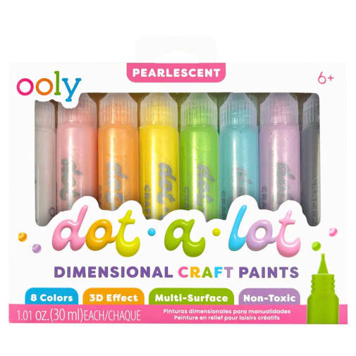 Dot-A-Lot Dimensional Craft Paints (Pearlescent)