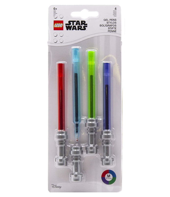 LEGO Star Wars Lightsaber Gel Pens - 4 pack