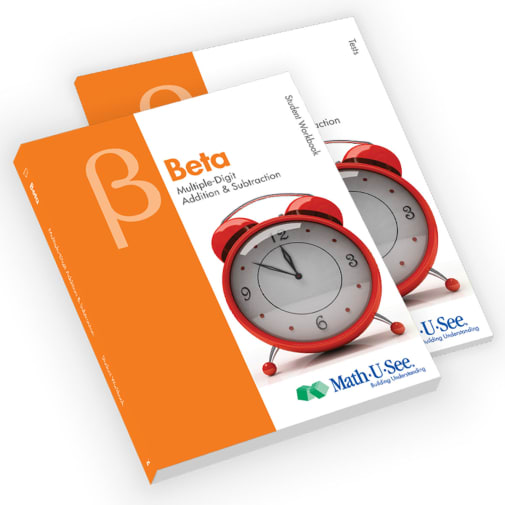 Math-U-See Beta Student Workbook and Tests
