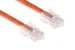 2ft Orange Non-Booted CAT6 Ethernet Patch Cable