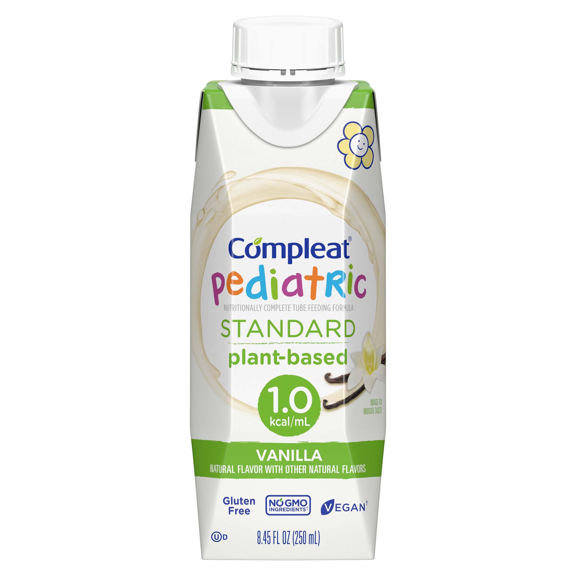 Compleat Pediatric Standard Plant-Based 1.0 Cal Tube Feed Formula, Vanilla MK 1207054