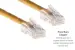 Cat5e Ethernet Patch Cable, Non-Booted, UTP, 5 ft, Yellow