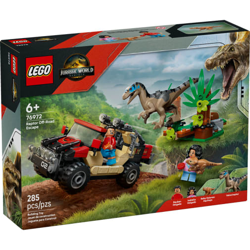 LEGO Jurassic World Raptor Off-Road Escape (76972)