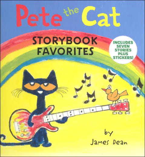 Pete the Cat Storybook Favorites: Includes 7 Stories Plus Stickers!
