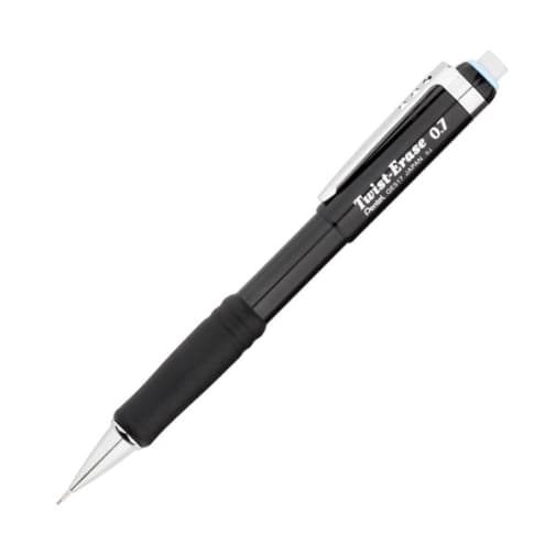 Pentel Twist-Erase III 0.7 Pencil - Black Barrel