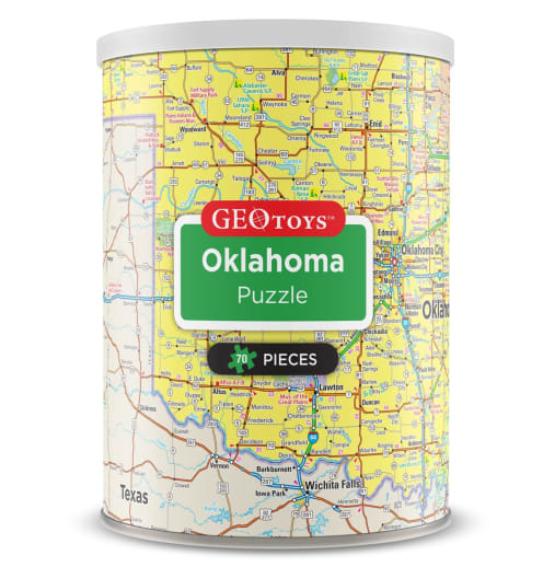 Oklahoma Mini Puzzle - 70 pieces