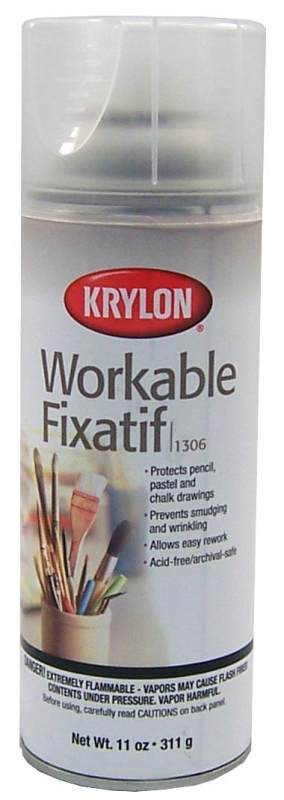 Krylon Workable Fixatif Spray 11 oz