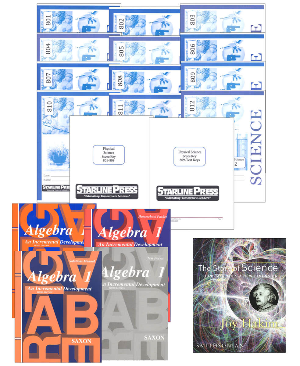 Forest Trail Academy Grade 8 Math & Science Package