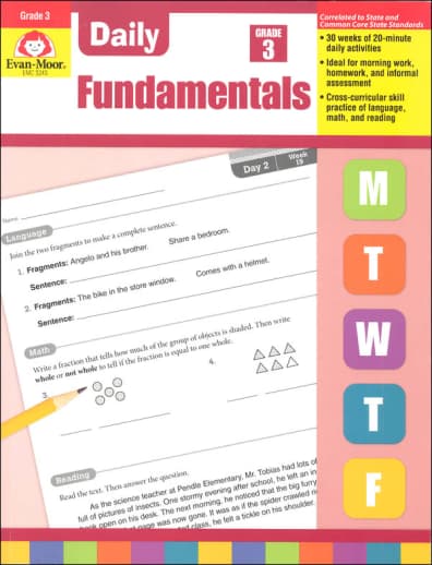 Daily Fundamentals Grade 3